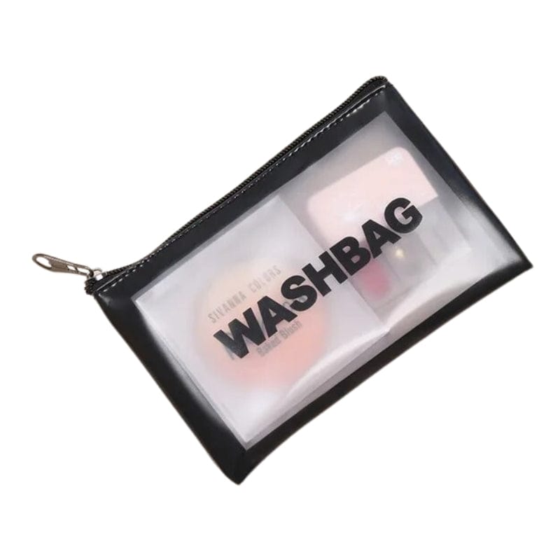 Noir / XS Trousse de Toilette Transparente Voyage Univers du Voyage