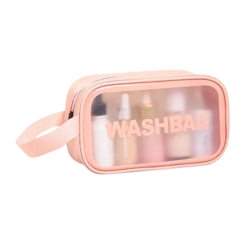 Rose / M Trousse de Toilette Transparente Voyage Univers du Voyage