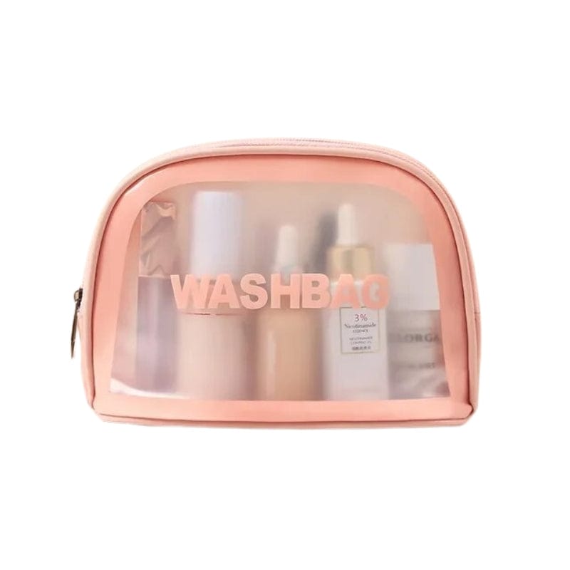Rose / S Trousse de Toilette Transparente Voyage Univers du Voyage