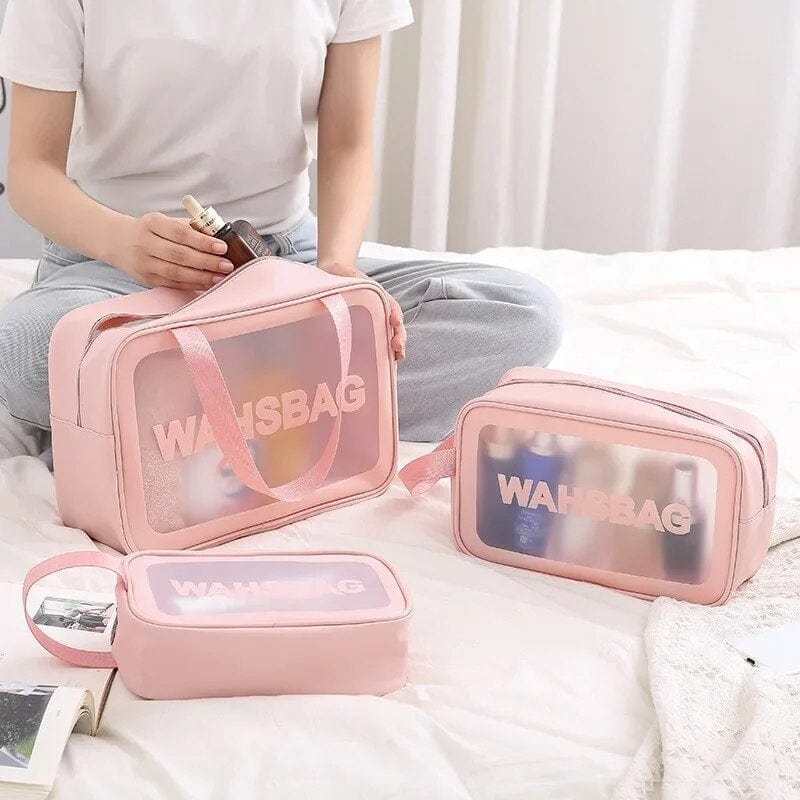 Trousse de Toilette Transparente Voyage Univers du Voyage