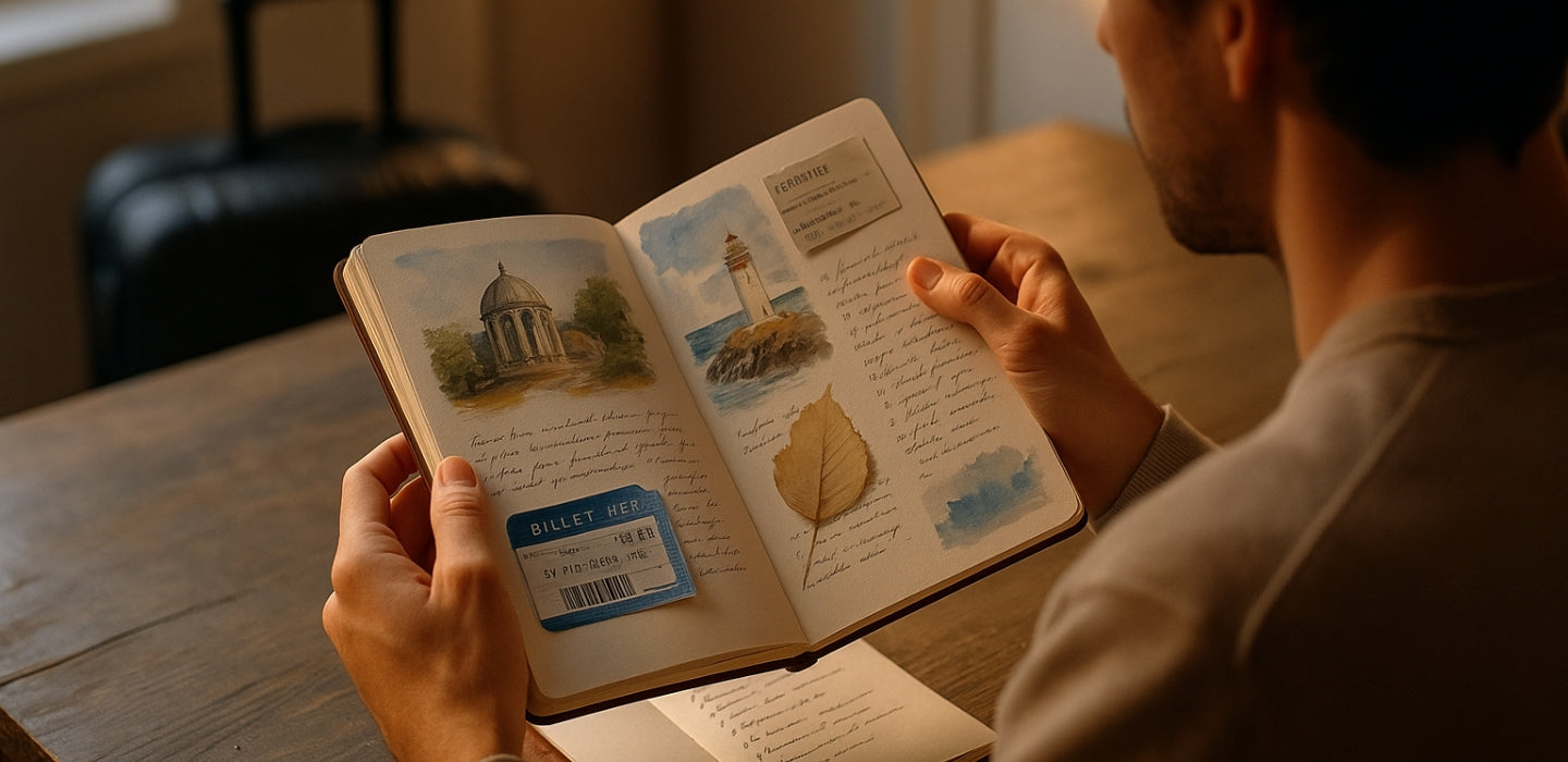 Comment faire carnet de voyage ? Le guide complet Image