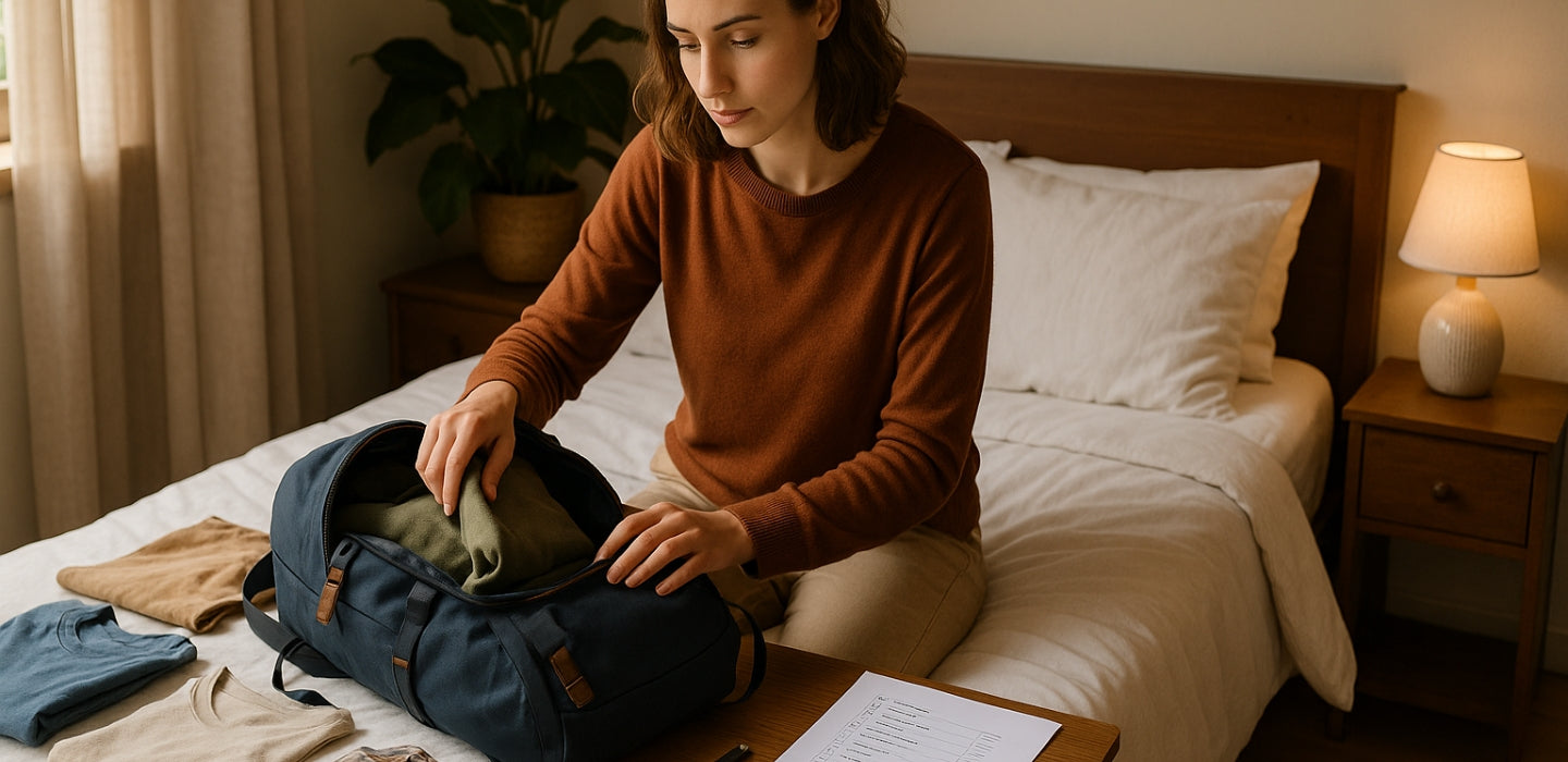 Liste pour bien préparer son sac de voyage Image