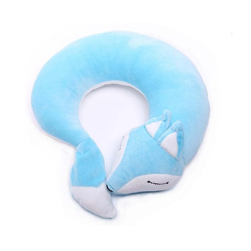 Bleu Ciel Appui Tête Coussin De Voyage Enfant Univers du Voyage