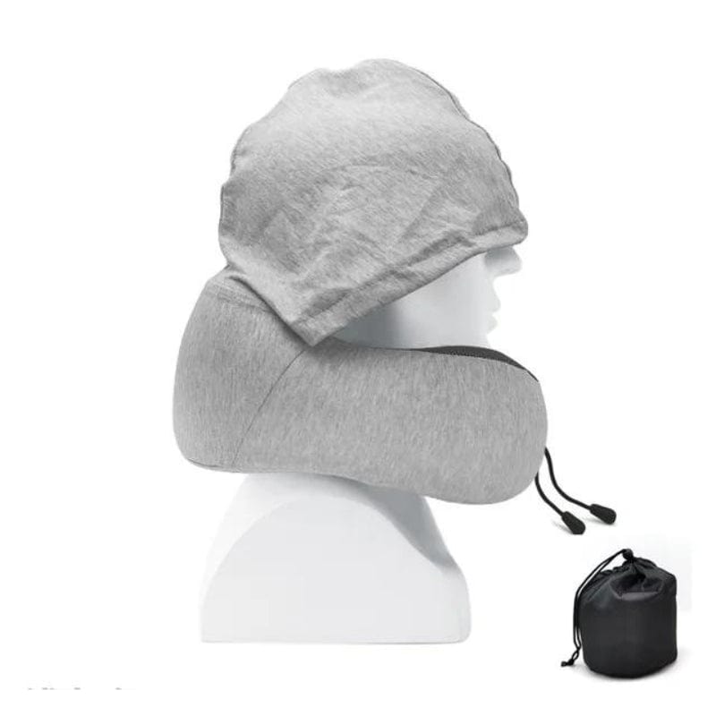 Gris Clair Appui Tête de Voyage pour Transport Univers du Voyage