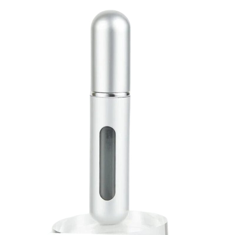 Argent Brillant / 8ml Atomiseur De Parfum De Voyage Rechargeable Univers du Voyage