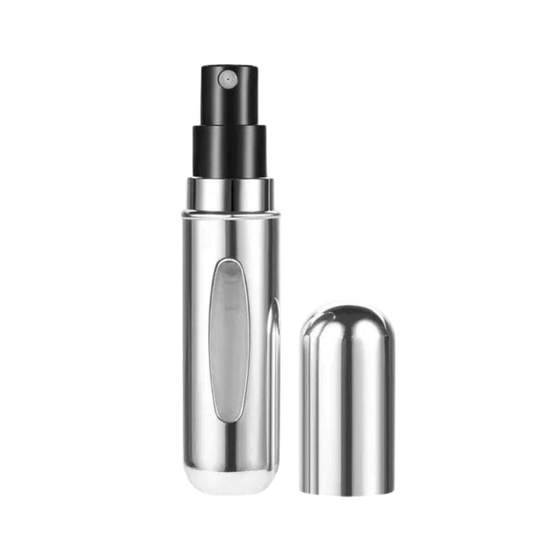 Argent Mat / 5ml Atomiseur De Parfum De Voyage Rechargeable Univers du Voyage