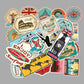 Autocollant pour Valise Univers du Voyage