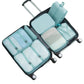 Bleu Clair Bagage Organisateur Univers du Voyage