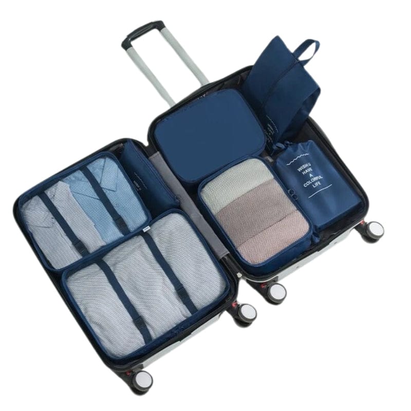 Bleu Marine Bagage Organisateur Univers du Voyage