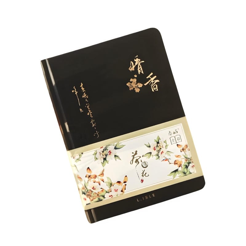 Noir Beau Carnet De Note Univers du Voyage