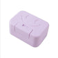 Violet Boite Pour Savon Solide Univers du Voyage