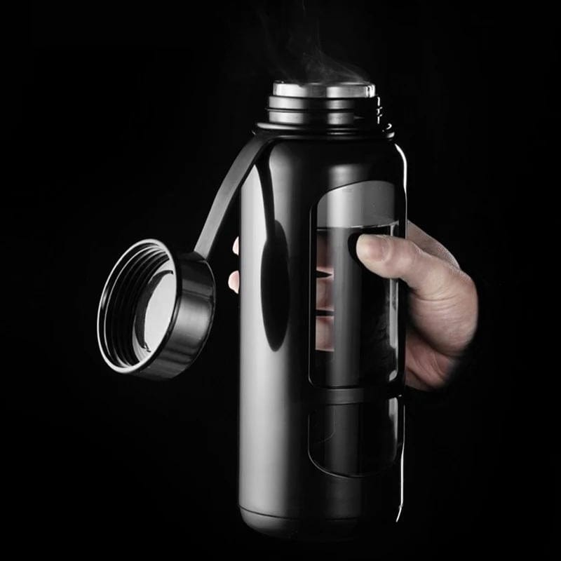 Bouteille En Verre Gourde Univers du Voyage