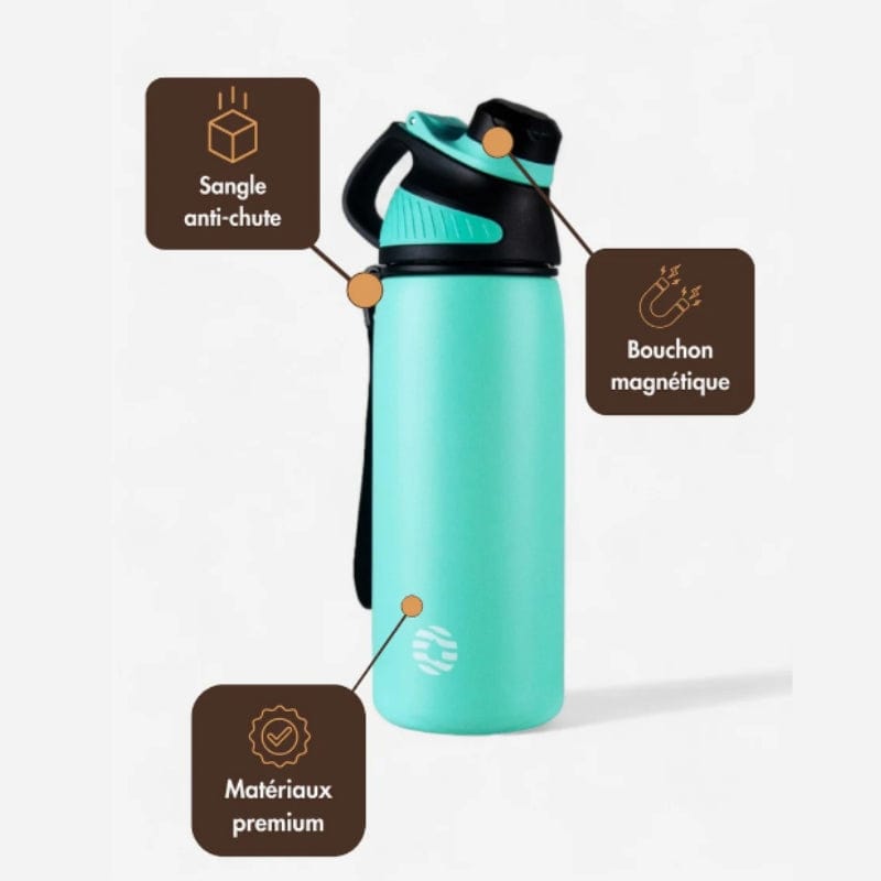 Bouteille Isotherme 1l Univers du Voyage