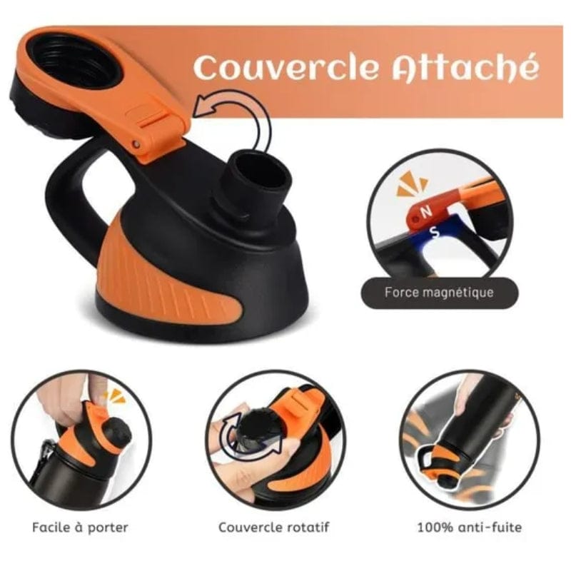 Bouteille Isotherme 1l Univers du Voyage