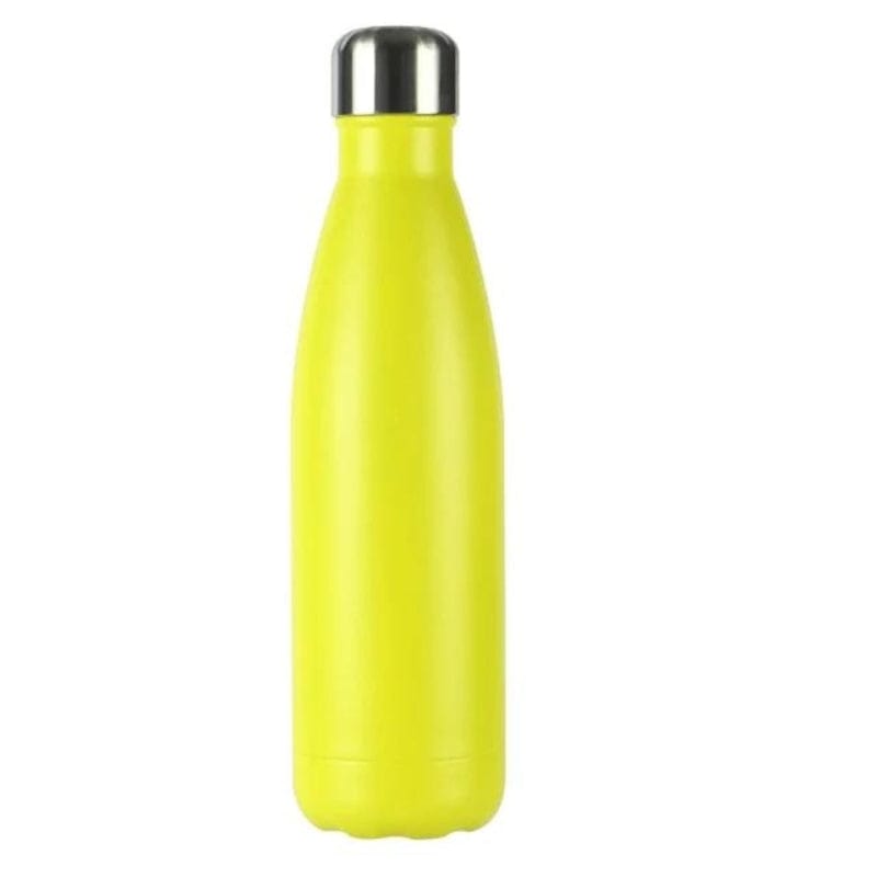 Jaune Bouteille Isotherme 500ml Univers du Voyage