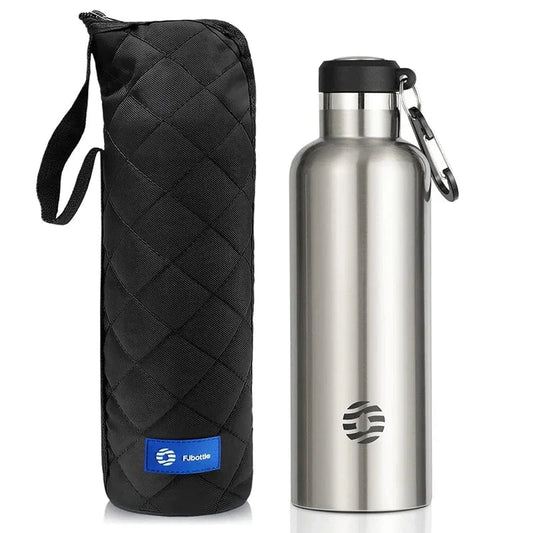 Argenté / 750 ml Bouteille Isotherme Inox Univers du Voyage
