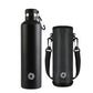 Noir / 1000 ml Bouteille Isotherme Inox Univers du Voyage