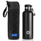 Noir / 750 ml Bouteille Isotherme Inox Univers du Voyage