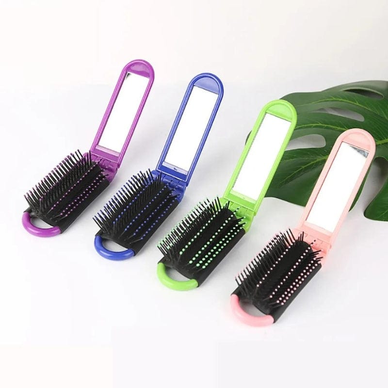 Brosse Miroir De Poche Univers du Voyage