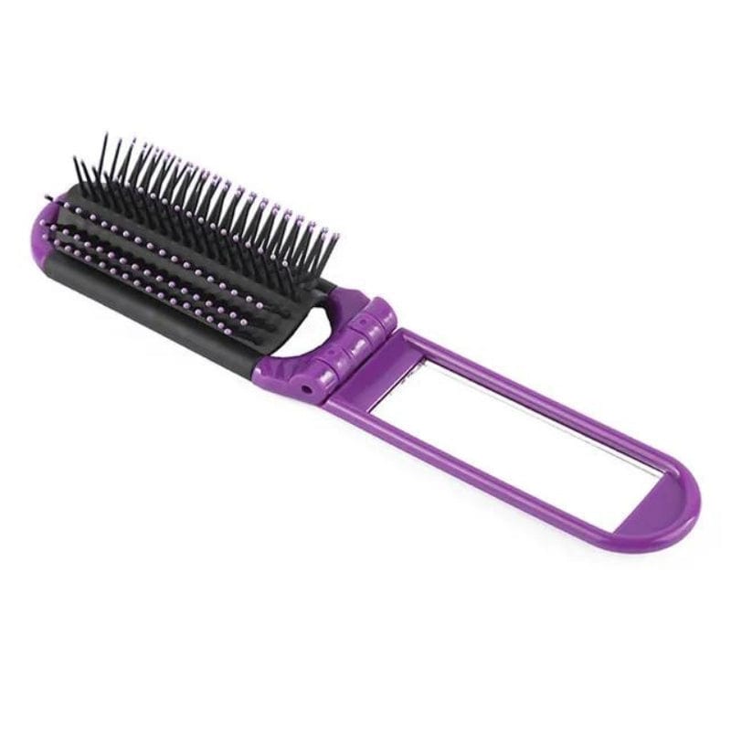 Violet Brosse Miroir De Poche Univers du Voyage
