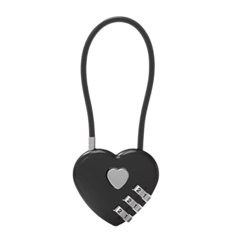 Noir Cadenas à Chiffres pour Valise Univers du Voyage