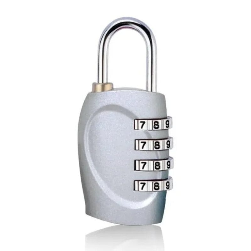 Gris / Modèle 1 Cadenas à Code 4 Chiffres Valise Univers du Voyage