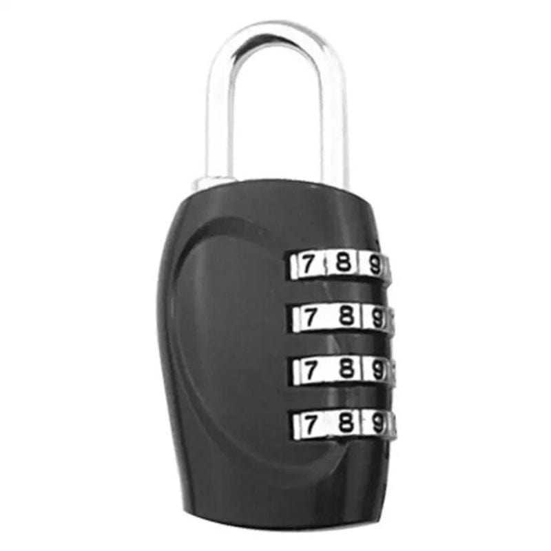 Noir / Modèle 1 Cadenas à Code 4 Chiffres Valise Univers du Voyage