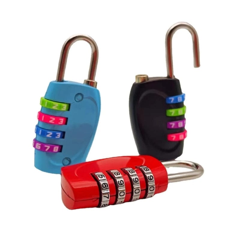 Cadenas à Code 4 Chiffres Valise Univers du Voyage