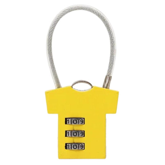 Jaune Cadenas à Code Valise Univers du Voyage