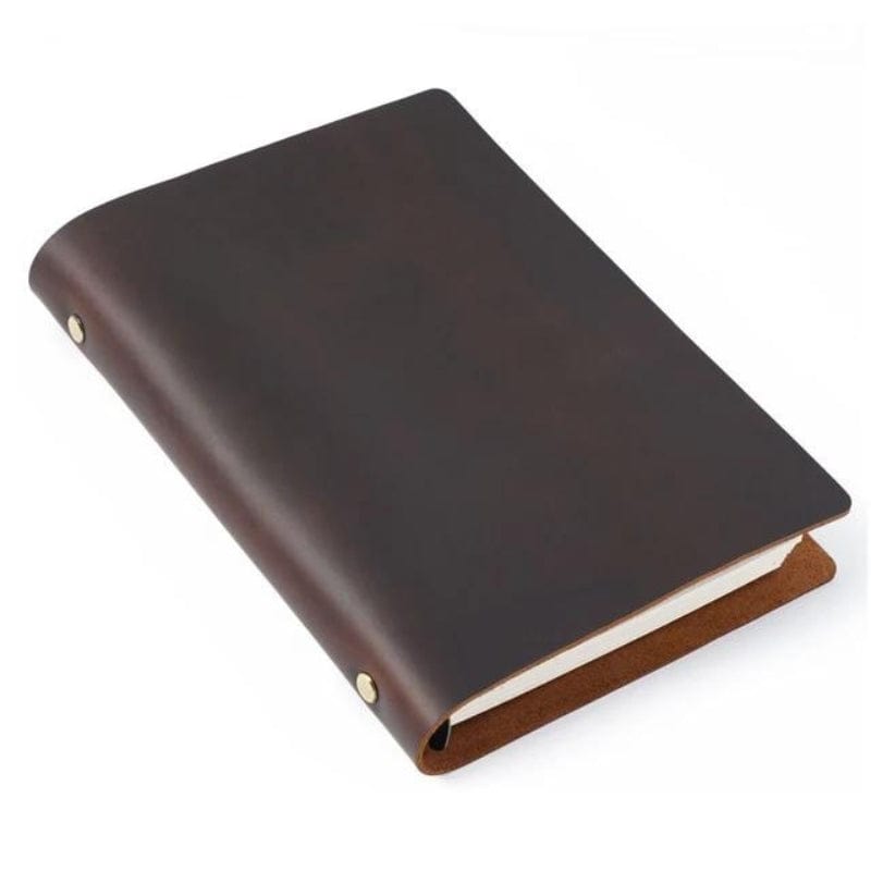 Marron Foncé / L Carnet De Note Cuir Univers du Voyage