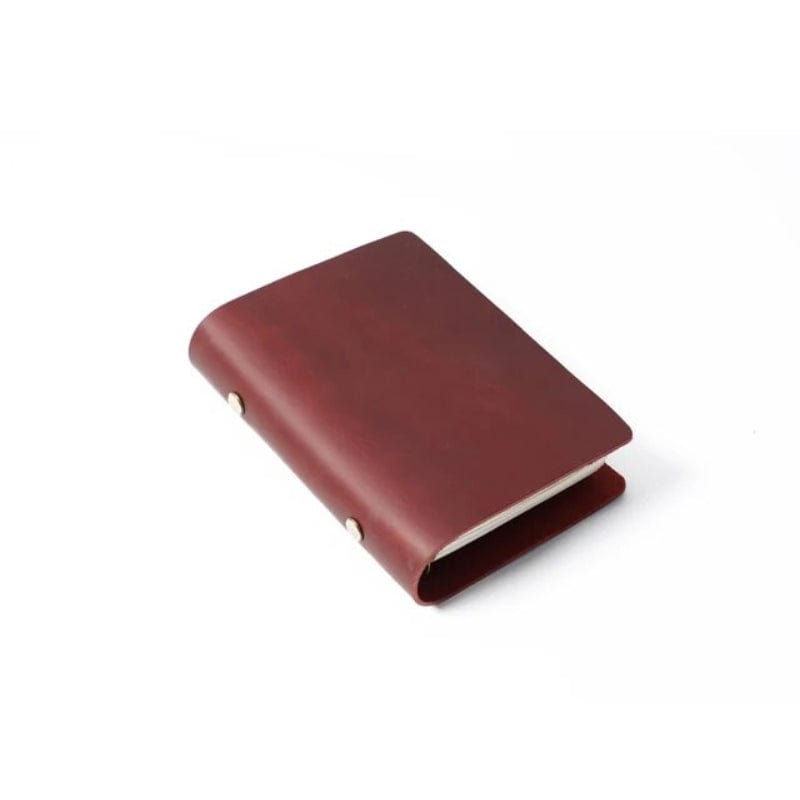 Marron / S Carnet De Note Cuir Univers du Voyage