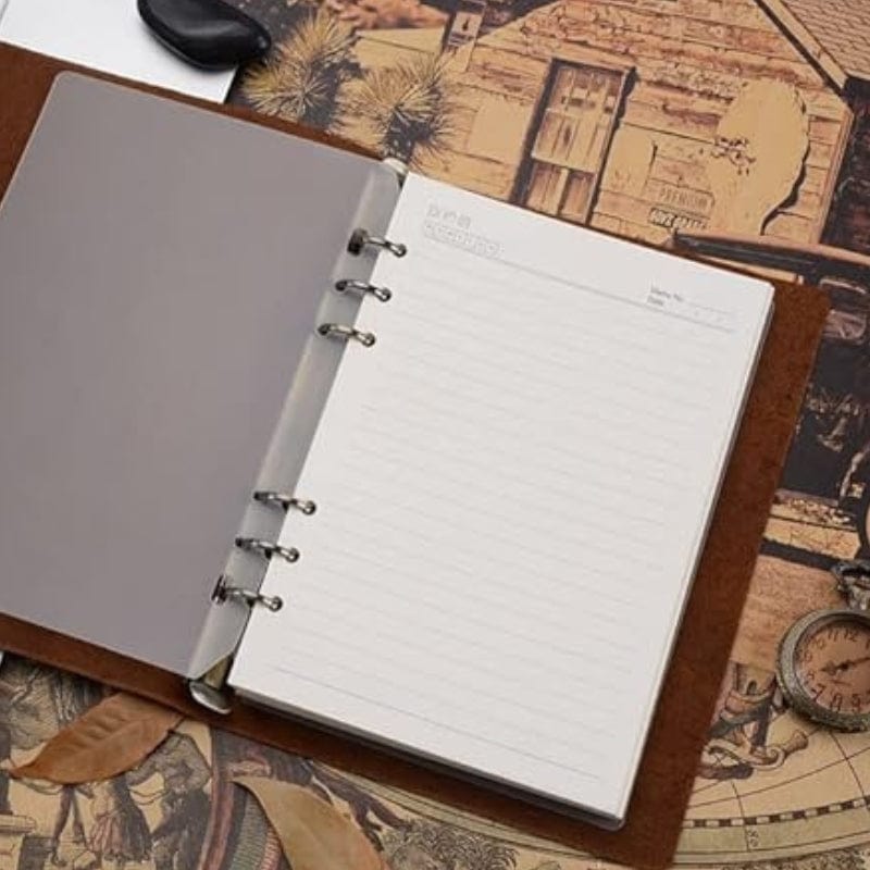 Carnet De Note Cuir Univers du Voyage