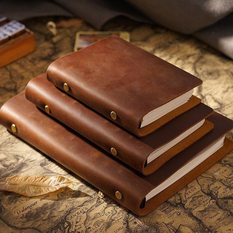 Carnet De Note Cuir Univers du Voyage