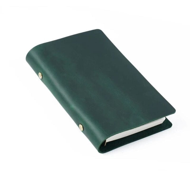 Vert / M Carnet De Note Cuir Univers du Voyage