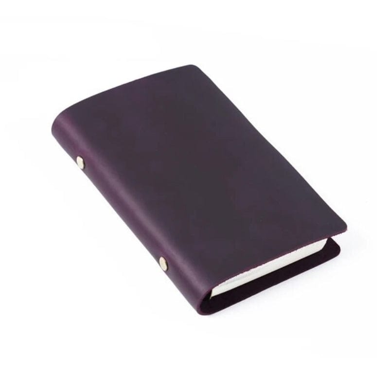 Violet / M Carnet De Note Cuir Univers du Voyage
