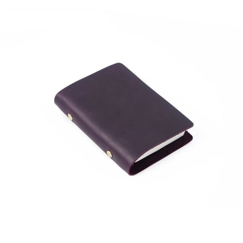 Violet / S Carnet De Note Cuir Univers du Voyage