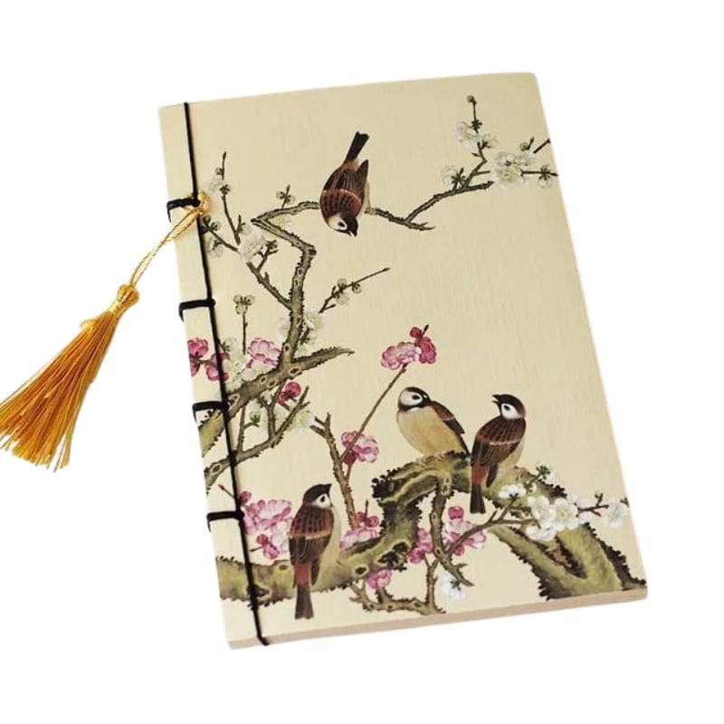 Motif Oiseau / Modèle 1 Carnet De Note Japonais Univers du Voyage