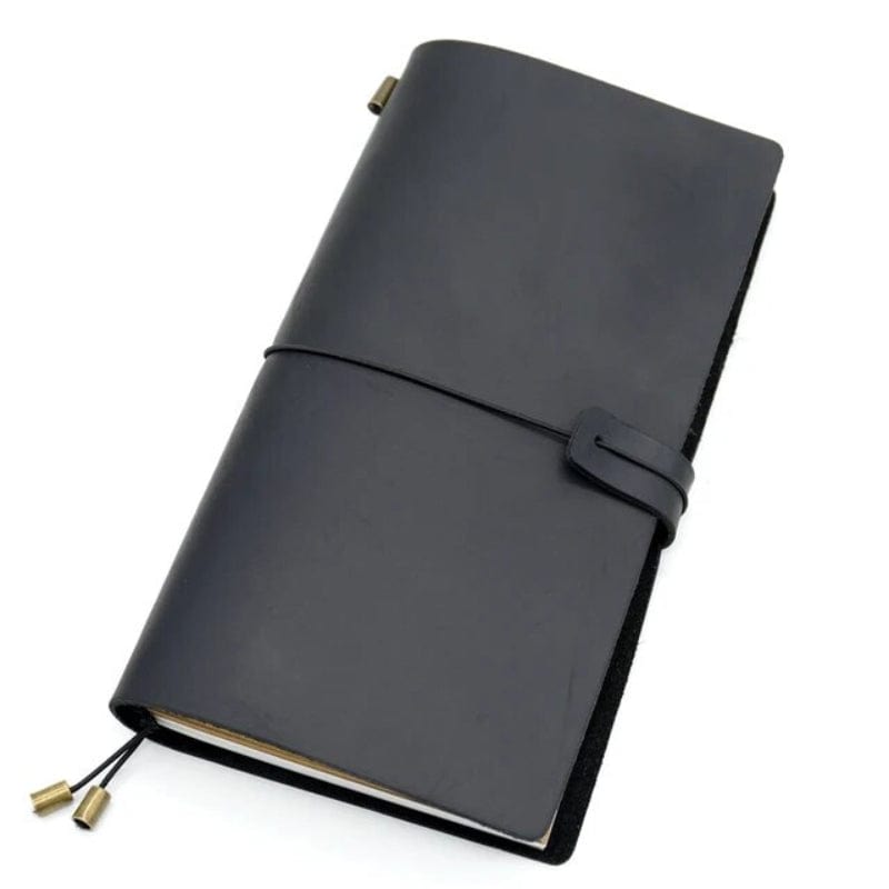 Noir / S (Format Passeport) Carnet De Note Vintage Univers du Voyage