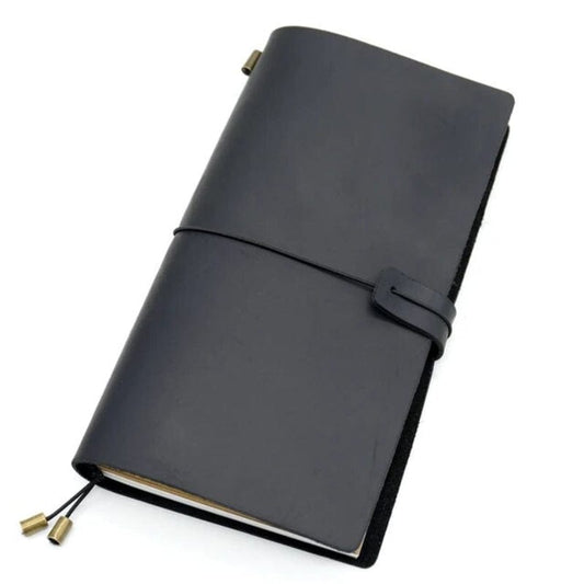Noir / S (Format Passeport) Carnet De Note Vintage Univers du Voyage