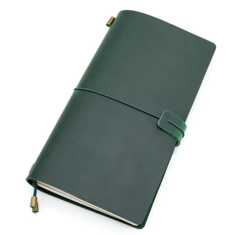 Vert / S (Format Passeport) Carnet De Note Vintage Univers du Voyage