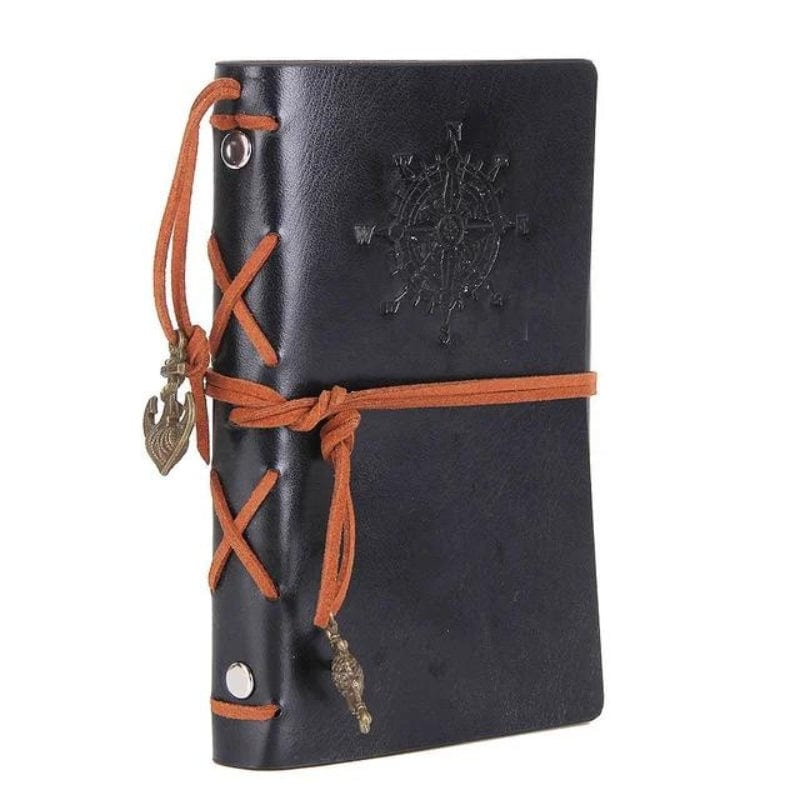 Noir Carnet De Voyage Couverture Simili Univers du Voyage