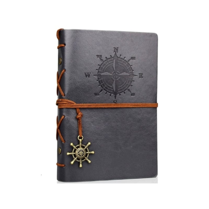 Gris Carnet De Voyage Simili Univers du Voyage