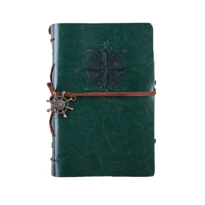 Vert Carnet De Voyage Simili Univers du Voyage