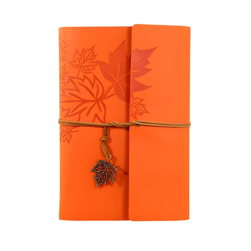 Orange / A5 Carnet De Voyage Vintage Univers du Voyage