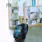 Console de Jeux Cartable Sac à Dos à Roulettes Enfant Univers du Voyage
