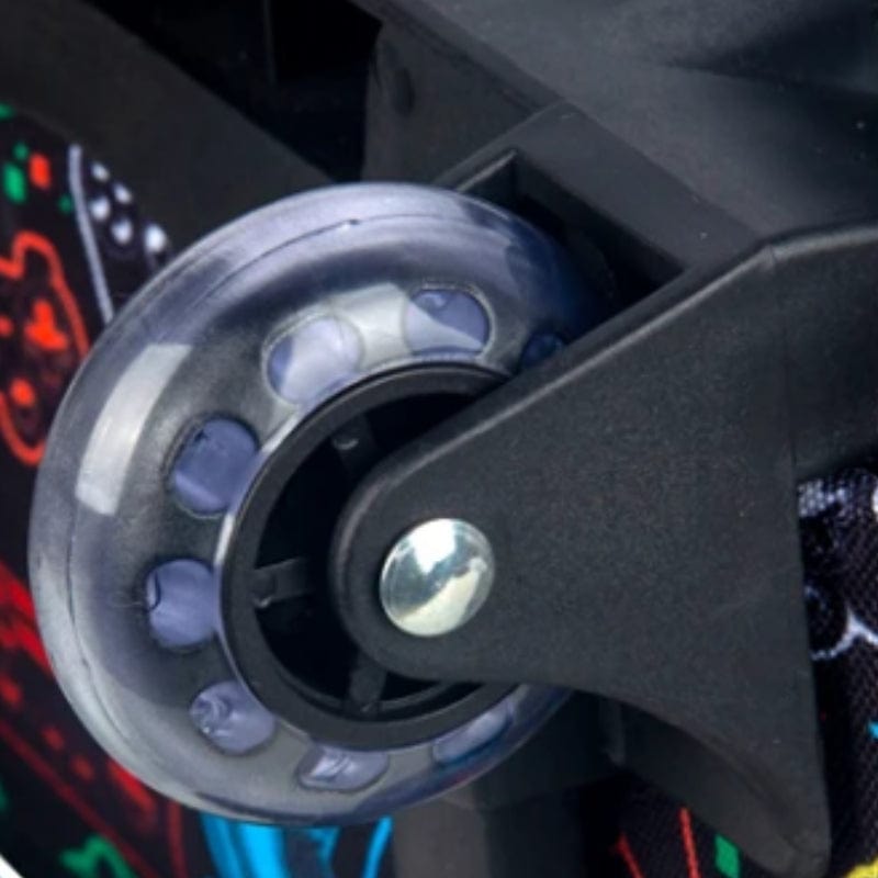 Console de Jeux Cartable Sac à Dos à Roulettes Enfant Univers du Voyage