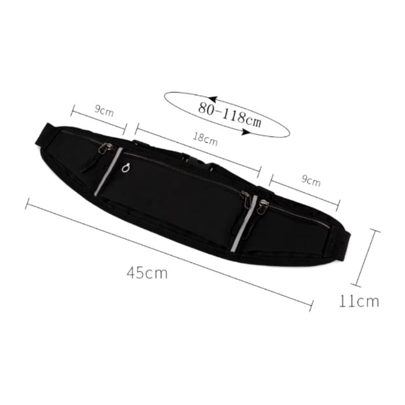 Noir Ceinture De Voyage Antivol Univers du Voyage