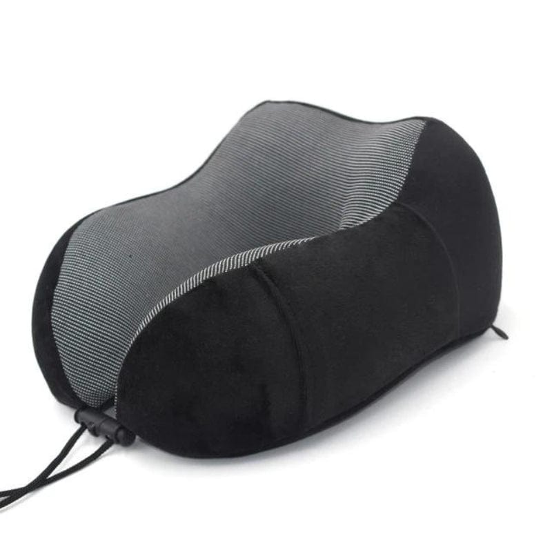 Noir Coussin Cervical Voyage Univers du Voyage