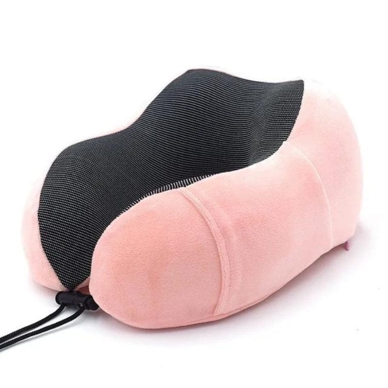 Rose Coussin Cervical Voyage Univers du Voyage