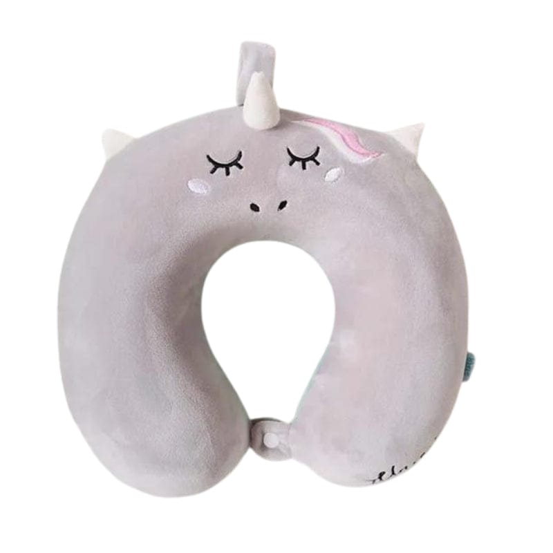 Gris Coussin Cou Voyage Enfant Univers du Voyage